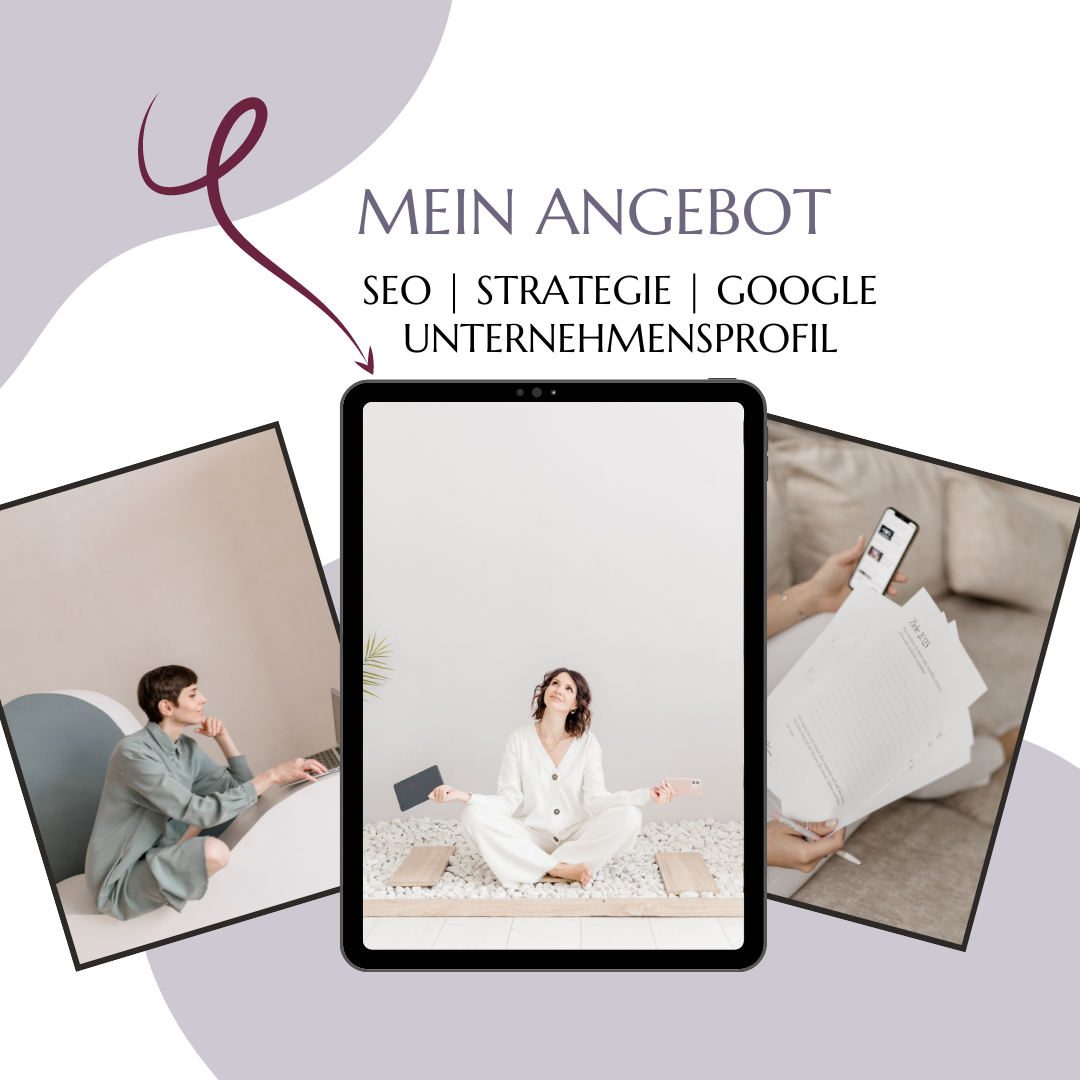 Mein Angebot mit Linkverweis zur Website