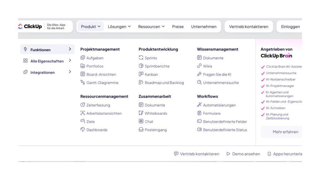 Mehr Struktur, weniger Stress – Wie ein Projekttool dein Business erleichtert. Clickup