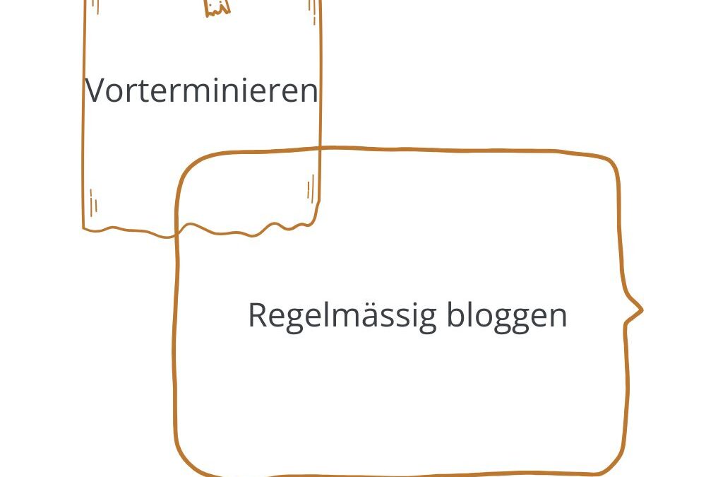 Regelmäßig bloggen ohne Hektik
