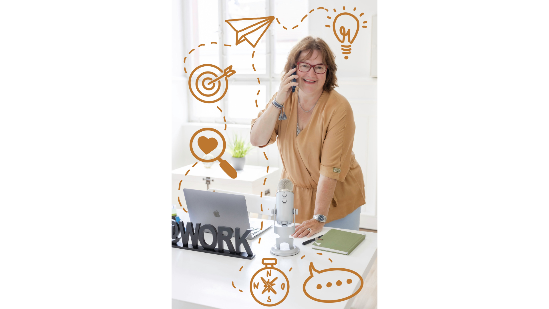 Kontakt Wie du auf deiner Website den Unterschied machst. Siftmarkerpapier Sketchnote Blogbeitrag auf sibillek.com