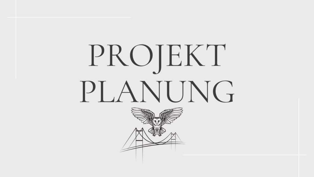 Schriftzug Projektplanung Fotocredit Canva @sibillek
