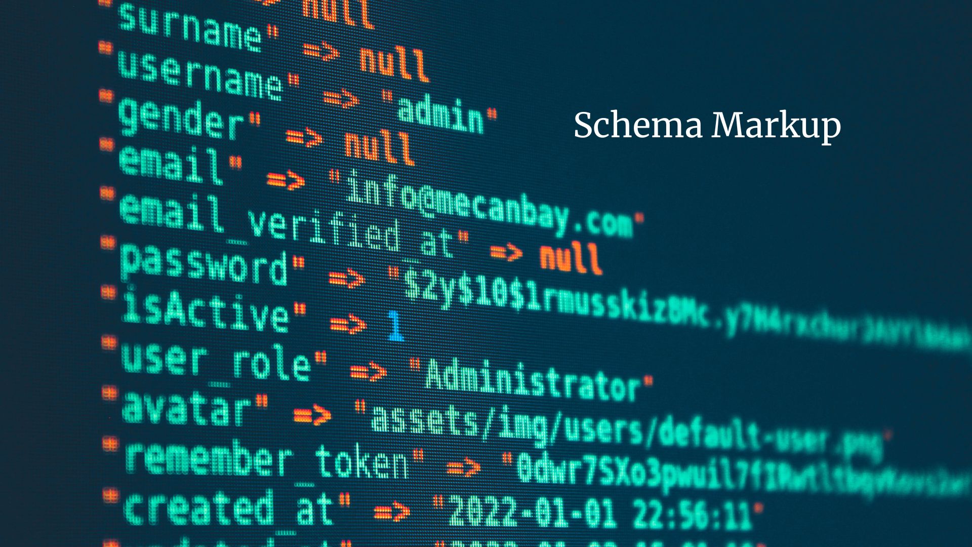 Schema Markup Warum dein Campingplatz in KI-Systemen unsichtbar bleibt Fotocredit Canva Schema Markup Datenstruktur @sibillek.com